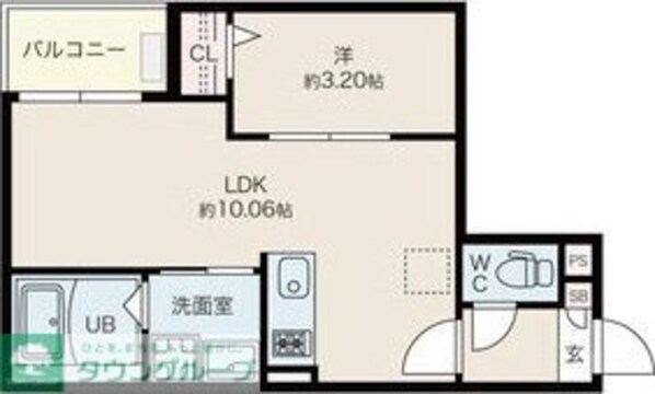 Jack uchidabashiIIIの物件間取画像